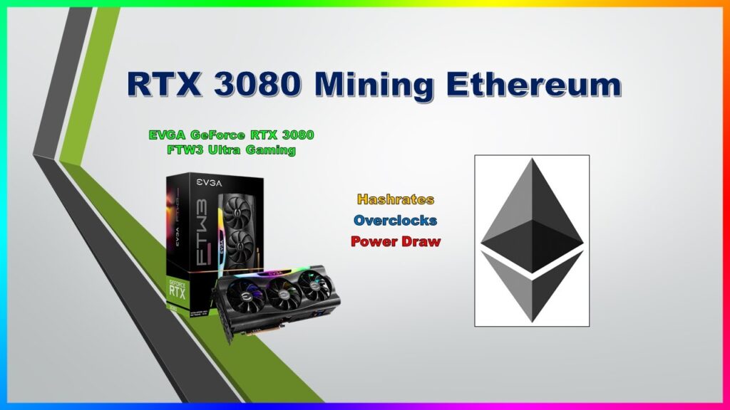 RTX 3080 - Mining Ethereum | Hashrate | Overclock | Powerdraw