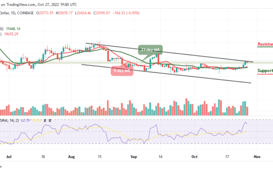 Bitcoin Price Prediction for Today, October 27: BTC/USD Fails to Break $21,000