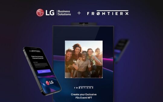 LG partners with FR0NTIERX for next-generation smart screen NFT displays