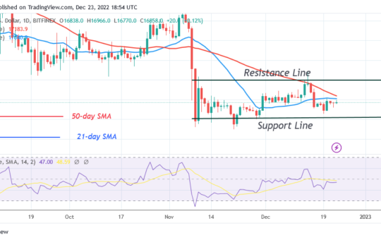 Bitcoin Price Prediction for Today, December 23: BTC Price Is Set to Break the $17K Hurdle