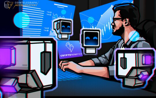 Community-powered crypto trading: CryptoRobotics joins Cointelegraph Accelerator