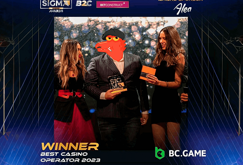 BC.GAME Honored with the “Best Casino Operator 2023” Award from SiGMA