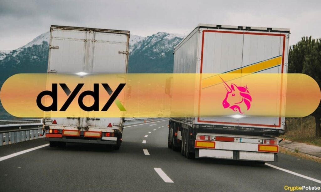 dYdX Overtakes Uniswap in Daily Transaction Volumes